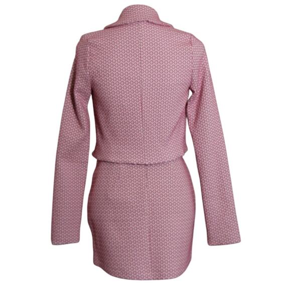 SHOW ME YOUR MUMU Pink Floral Blazer Skirt 2pc Set, Size Medium - Picture 6 of 16